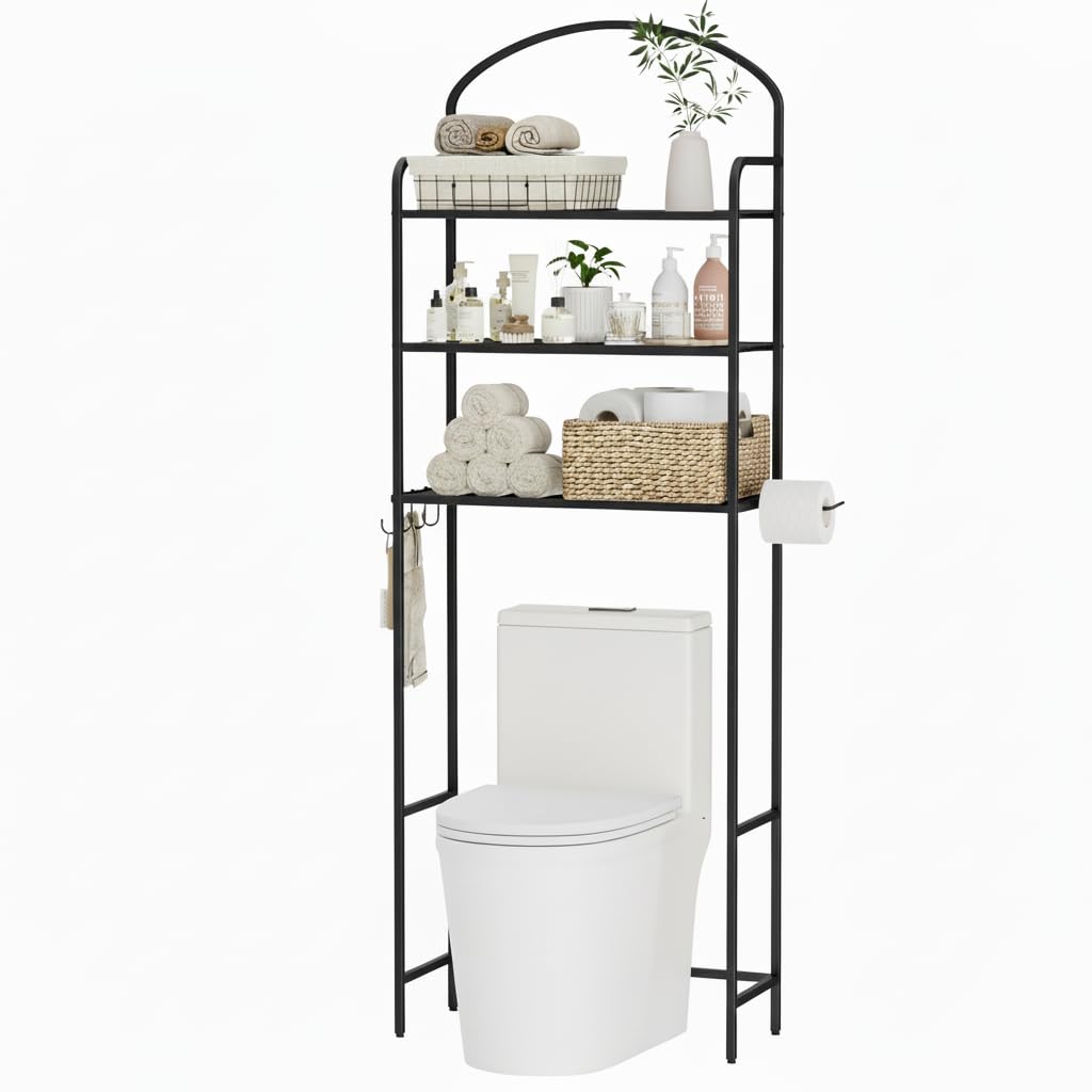 4-Tier Over The Toilet Storage, Bathroom Organizer