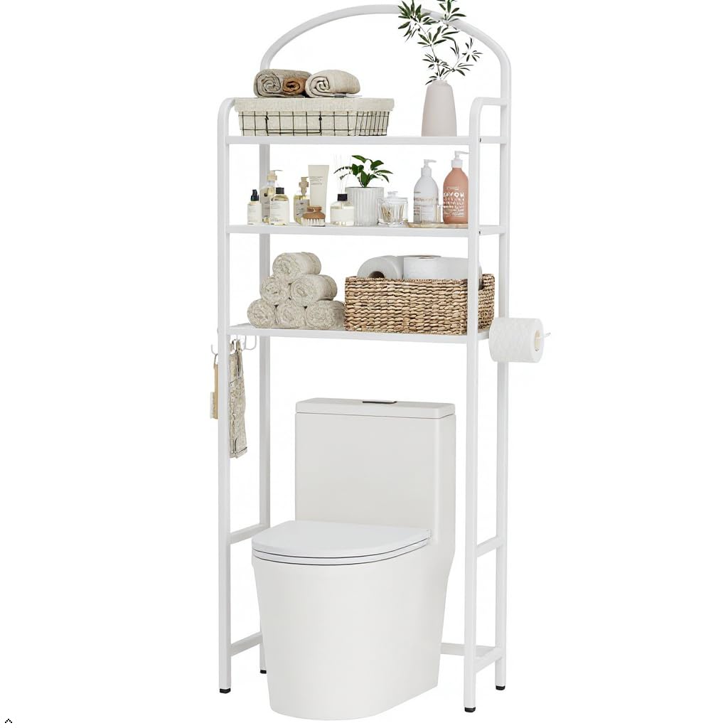 4-Tier Over The Toilet Storage, Bathroom Organizer