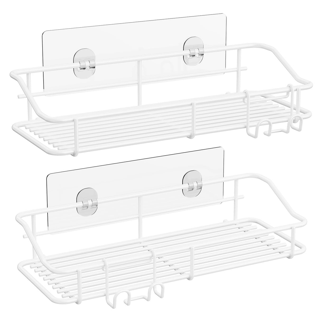 Nieifi Shower Caddy Adhesive, Shower Shelves, Shampoo Holder for Bathroom