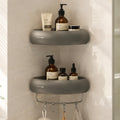 Corner Shower Caddy Adhesive, No Drilling Shower Organizer Shelf