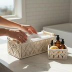 Boho Decor Basket for Toilelt Paper Storage Baskets for Organizing