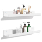 upsimples 4 Pcs 15" Acrylic Shelves for Wall Storage and Organizer, Clear