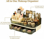 Makeup Organizer Countertop with Dual Drawers