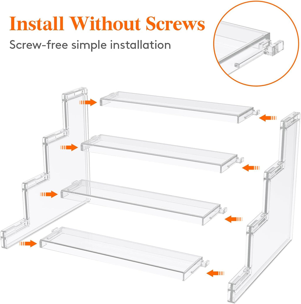 Lifewit Perfume Organizer, Cologne Stand Tool-Free Assembly, 9", 1 Pcs