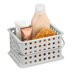 iDesign Small Shower Caddy, Clear Frost