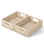 GRANNY SAYS Wicker Storage Baskets for Organizing, Basket Organizer, 2-Pack