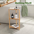 Corner Shelf Shower Caddy Stand 3-Tier,Standing Bathroom Organizer