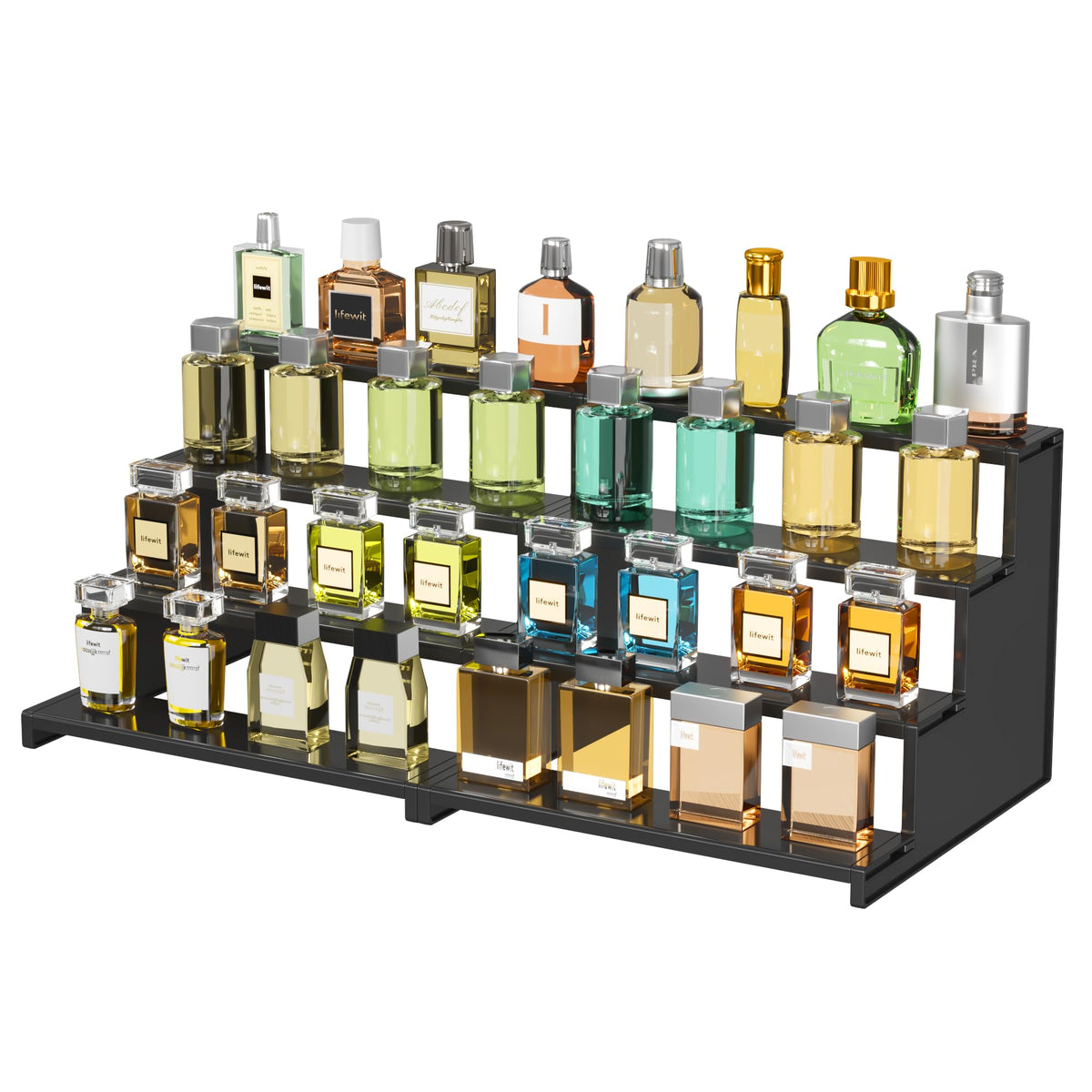 Lifewit Perfume Organizer, Cologne Stand Tool-Free Assembly, 9", 1 Pcs