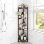 ELYKEN Corner Shower Caddy, 3 Tier Stainless Steel Shower Organizer, White