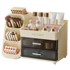 UFORU Makeup Organizer Countertop with Brush Holder for Vanity Bathroom