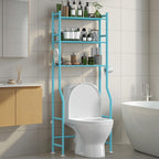 3-Tier Over Toilet Storage, Anti-Tip, 64" H, White