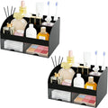 Makeup Organizer with 2 Drawers, Countertop Cosmetic Storage for Vanity