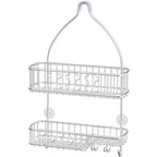 Simple Houseware Stainless Steel Hanging Shower Head Caddy Organizer