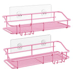 Nieifi Shower Caddy Adhesive, Shower Shelves, Shampoo Holder for Bathroom