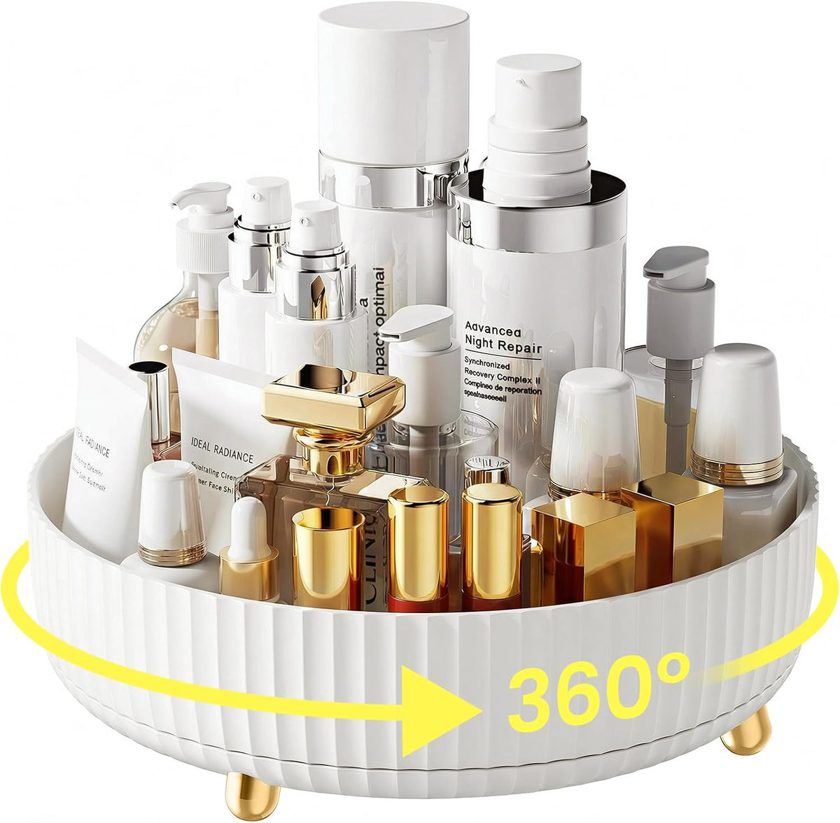 A-LuGei 11" Perfume Organizer, Lazy Susan Desk organizer, Vanity Organizer