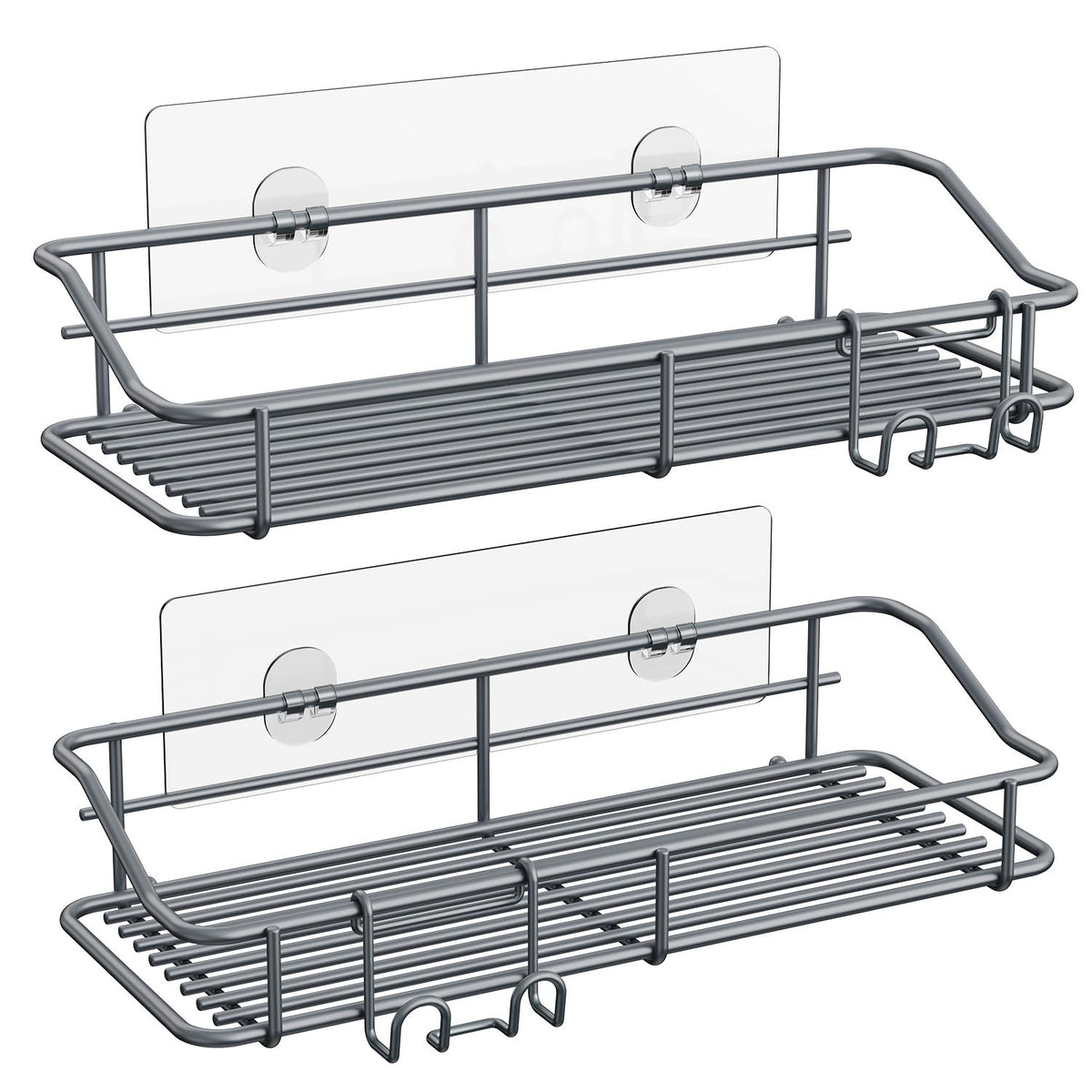 Nieifi Shower Caddy Adhesive, Shower Shelves, Shampoo Holder for Bathroom