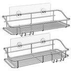 Nieifi Shower Caddy Adhesive, Shower Shelves, Shampoo Holder for Bathroom