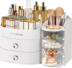 Makeup Organizer Countertop with Drawers, Make up Organizers for Vanity