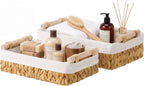 StorageWorks Bathroom Basket for Toilet Tank Top, Toilet Paper Baskets
