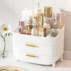 Vtopmart 3-Tier Skincare Makeup Organizer with Drawers, White