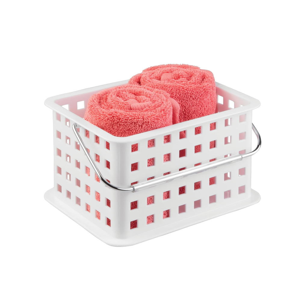 iDesign Small Shower Caddy, Clear Frost