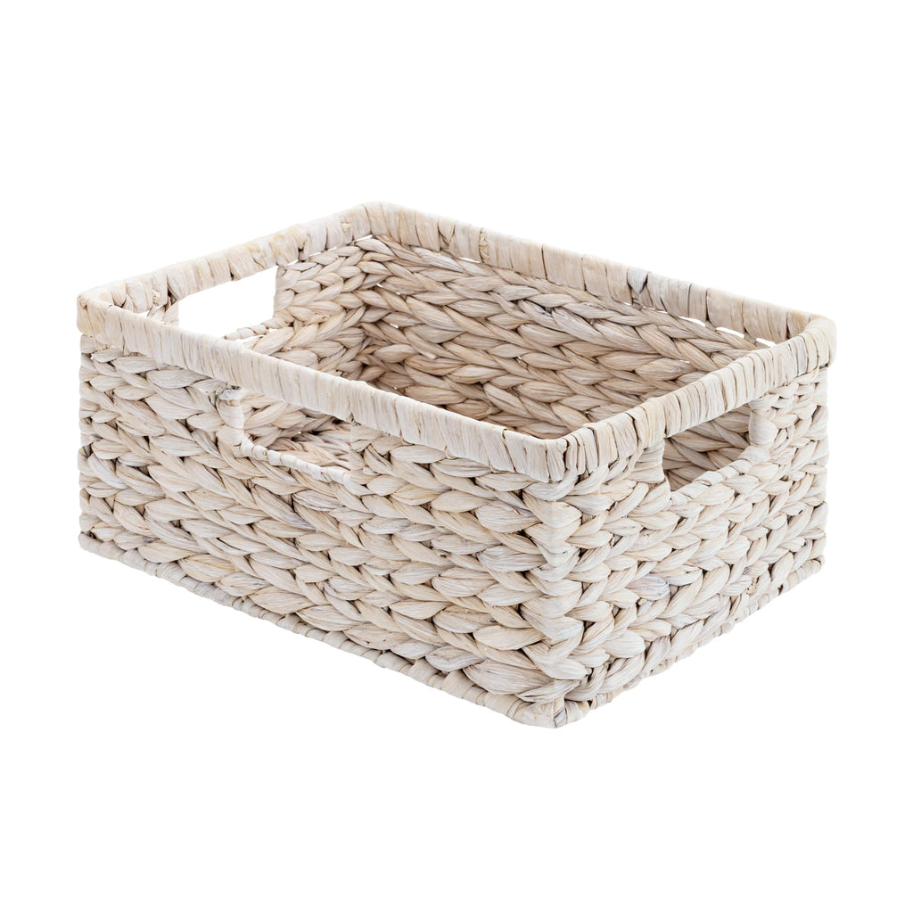 StorageWorks Wicker Baskets for Storage, Wicker Storage Baskets, 1-Pack