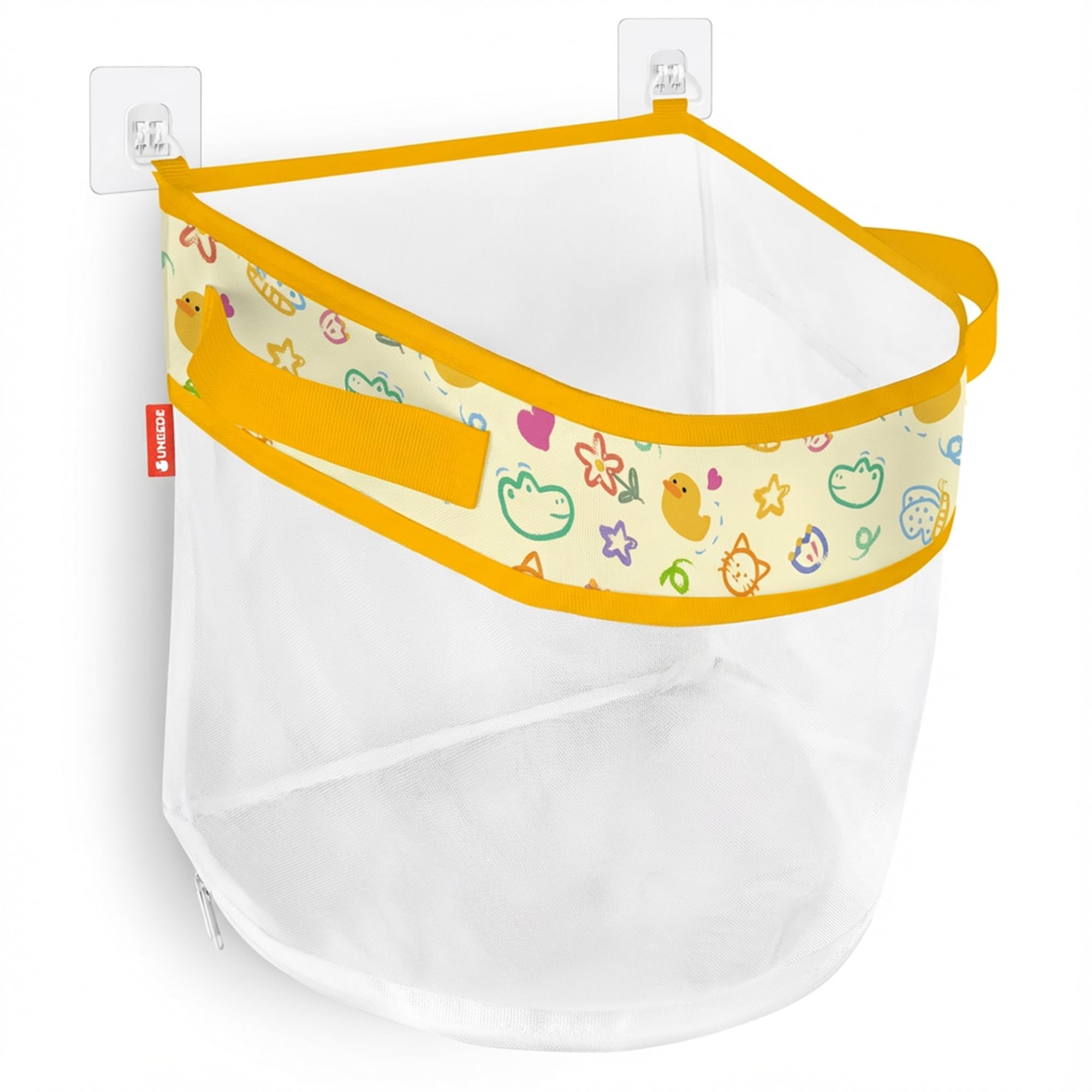 UNEEDE Bath Toy Organizer,4 Gallons Bathtub Toy Storage Organizer
