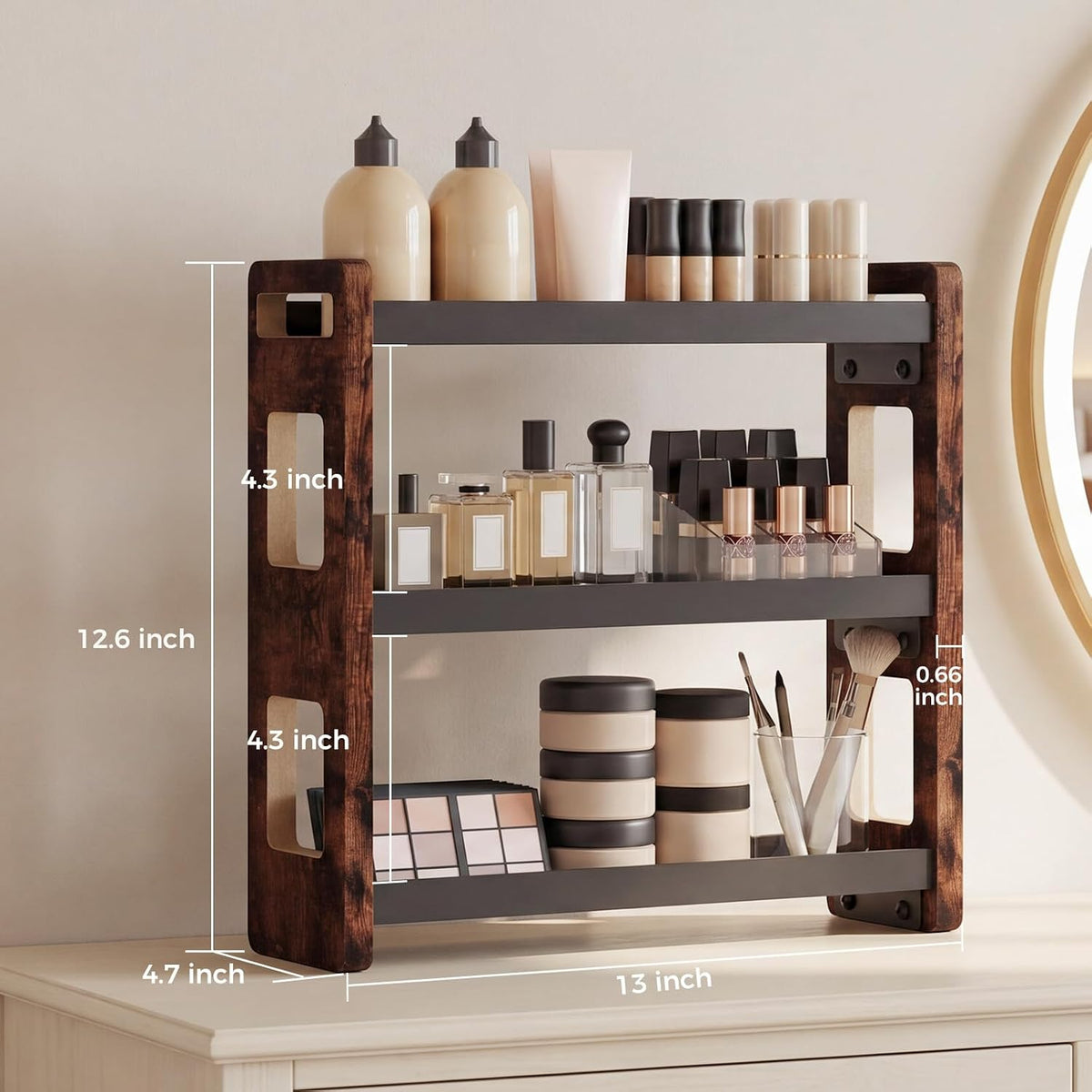 Bathroom Counter Organizer, Vanity Organizer, Perfume Organizer