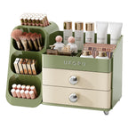 UFORU Makeup Organizer Countertop with Brush Holder for Vanity Bathroom