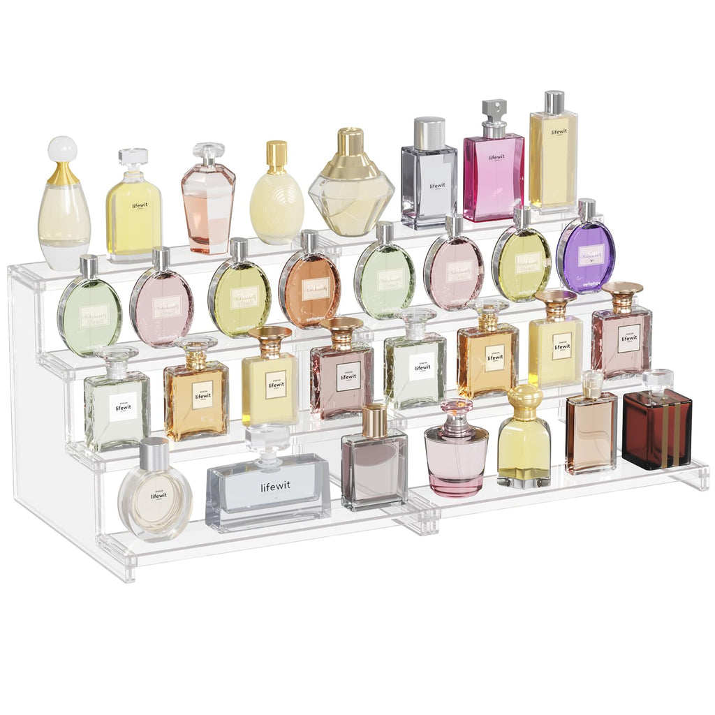Lifewit Perfume Organizer, Cologne Stand Tool-Free Assembly, 9", 1 Pcs