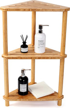 Corner Shelf Shower Caddy Stand 3-Tier,Standing Bathroom Organizer