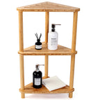 Corner Shelf Shower Caddy Stand 3-Tier,Standing Bathroom Organizer