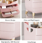 Makeup Organizer Countertop, Large Capacity Skincare Organizer for Vanity
