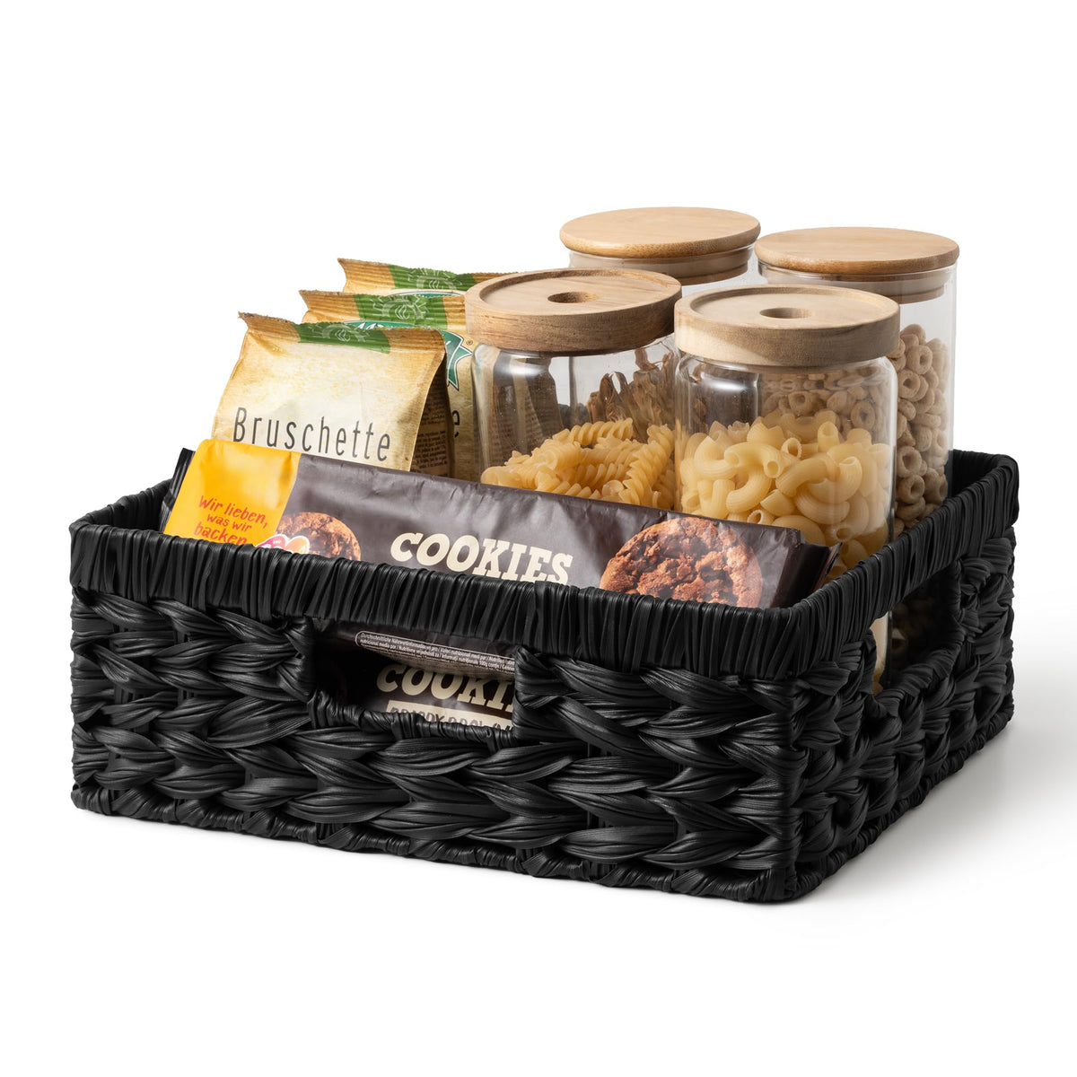 GRANNY SAYS Wicker Storage Baskets for Organizing, Basket Organizer, 2-Pack