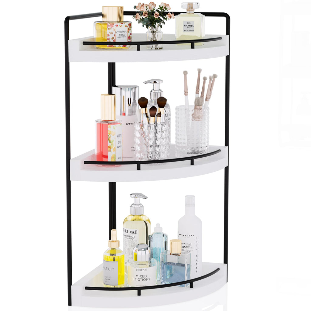 Corner Bathroom Counter Organizer, 3 Tier Bathroom Sink Shelf