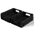 GRANNY SAYS Wicker Storage Baskets for Organizing, Basket Organizer, 2-Pack