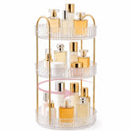 Rotating Makeup Organizer Countertop, Bathroom Lazy Susan Tray Stand