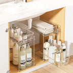 Vtopmart 4 Pack Pull Out Bathroom Under Sink Organizer (S-Standard)