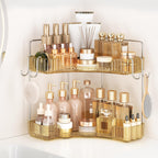Corner Bathroom Counter Organizer 3-Tier Bathroom Organizer