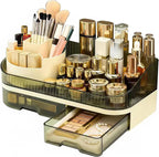 Makeup Organizer Countertop with Dual Drawers