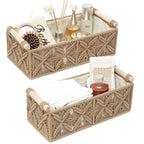 Boho Decor Basket for Toilelt Paper Storage Baskets for Organizing