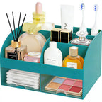 Makeup Organizer with 2 Drawers, Countertop Cosmetic Storage for Vanity