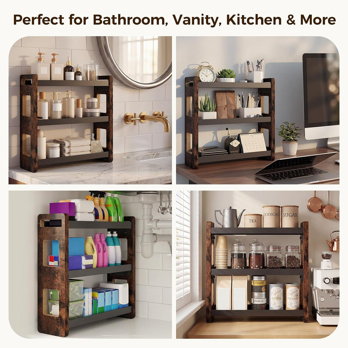 Bathroom Counter Organizer, Vanity Organizer, Perfume Organizer