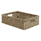 StorageWorks Wicker Baskets for Storage, Wicker Storage Baskets, 1-Pack