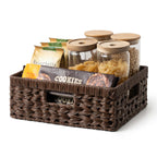 GRANNY SAYS Wicker Storage Baskets for Organizing, Basket Organizer, 2-Pack