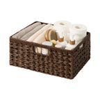 GRANNY SAYS Wicker Storage Baskets for Organizing, Basket Organizer, 2-Pack
