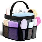 Mesh Shower Caddy Portable - 9 Pockets for College Dorm Room Essential