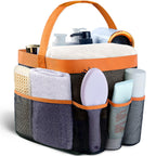 Mesh Shower Caddy Portable - 9 Pockets for College Dorm Room Essential