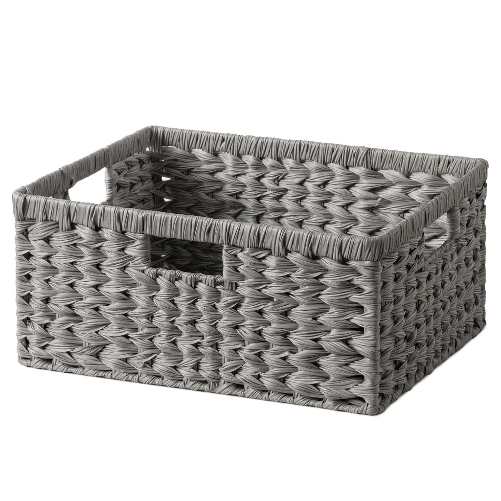 GRANNY SAYS Wicker Storage Baskets for Organizing, Basket Organizer, 2-Pack