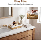 StorageWorks Bathroom Basket for Toilet Tank Top, Toilet Paper Baskets